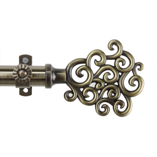 Reinaldo Single Curtain Rod - Click Image to Close