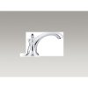 K-394-4-CP Devonshire Widespread Bathroom Faucet with Drain Assembly