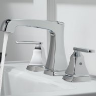 3564-MPU-DST Ashlyn Widespread Bathroom Faucet Drain Assembly and Diamond Seal Technology
