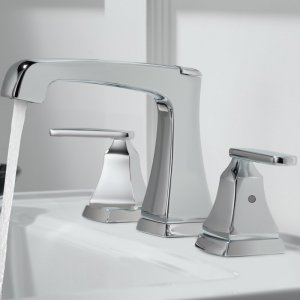 3564-MPU-DST Ashlyn Widespread Bathroom Faucet Drain Assembly and Diamond Seal Technology