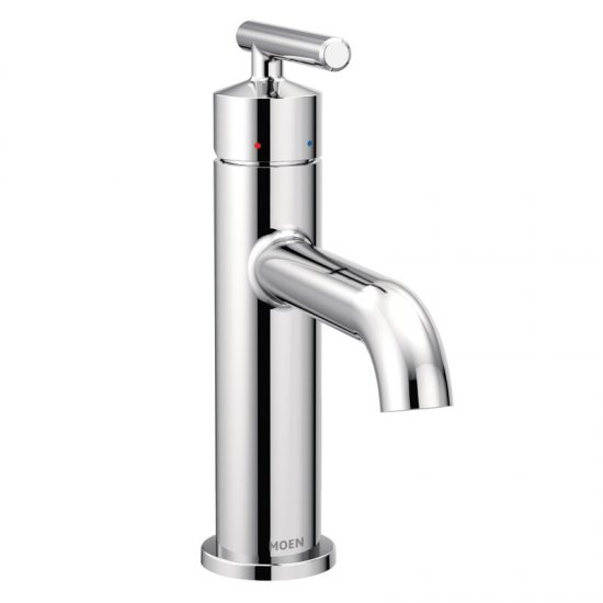 6145 Gibson Standard Single Hole Bathroom Faucet with Drain Assembly - Click Image to Close