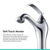 KEF-15000BN Exquisite Single Hole Bathroom Faucet with Optional Pop Up Drain