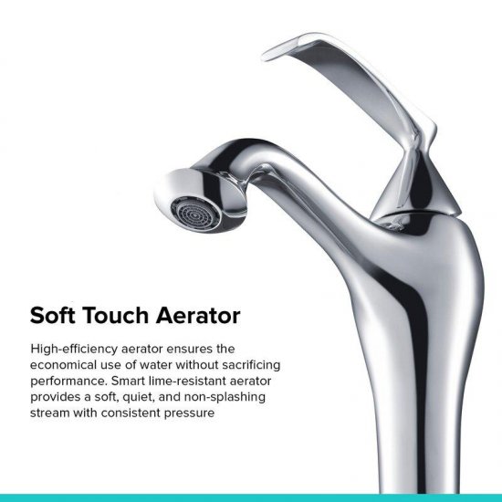 KEF-15000BN Exquisite Single Hole Bathroom Faucet with Optional Pop Up Drain - Click Image to Close