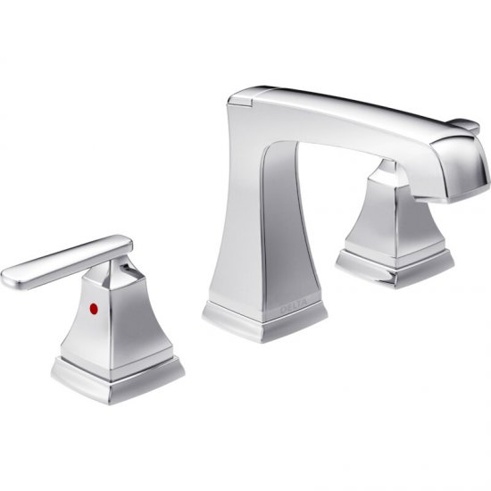 3564-MPU-DST Ashlyn Widespread Bathroom Faucet Drain Assembly and Diamond Seal Technology - Click Image to Close