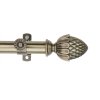 Franke Single Curtain Rod and Hardware Set