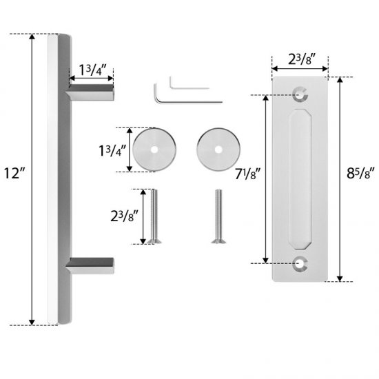 Stainless Steel Handle/Pull - Click Image to Close