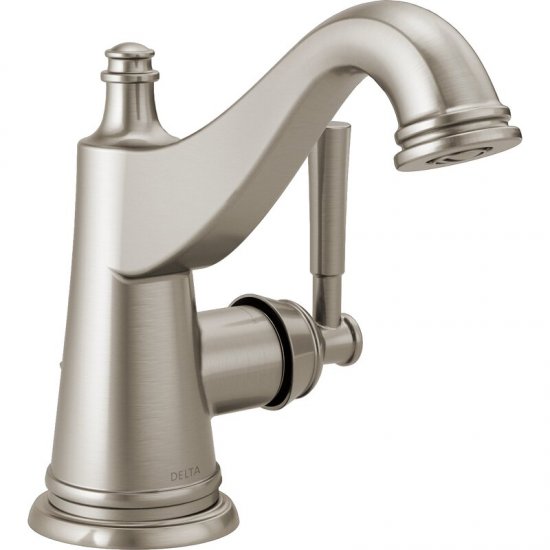 15777LF-SP Mylan Single Hole Bathroom Faucet with Drain Assembly and Spot Shield Technology - Click Image to Close