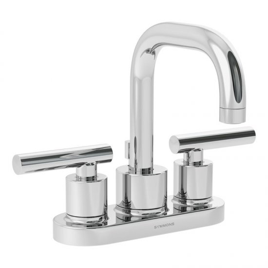 Dia Centerset Bathroom Faucet with Drain Assembly - Click Image to Close